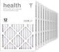 AIRX FILTERS WICKED CLEAN AIR. 14x20x1 Air Filter MERV 13 Pleated HVAC AC Furnace Air Filter, Health 12-Pack, Made in the USA