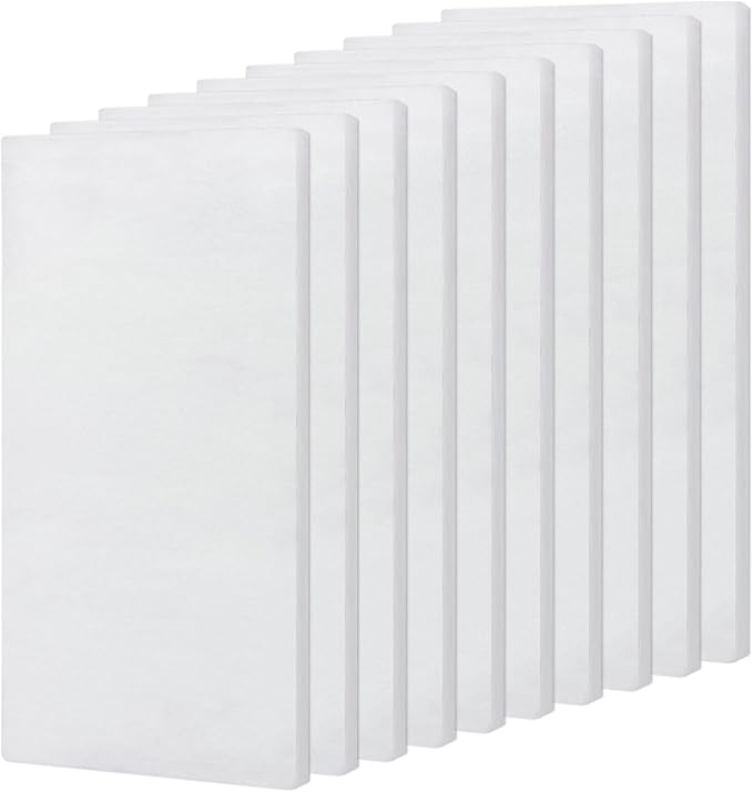 10 PCS Pre-Filter Cotton Replacement for Solder Fume Extractor Soldering Smoke Absorber, Portable Filter Refills Accessories, Layer 1 PM50 Pre-Filter - by TTDMK