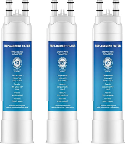 FPPWFU01 Water Filter Replacement for Frigidaire,Compatible with Frigidaire PurePour PWF-1,EPPWF01 PureAdvantage PWF-1 Water Filter (3 Pack)