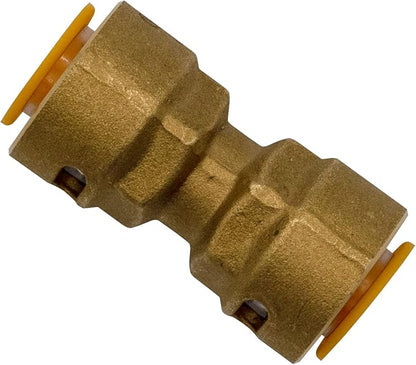 Supplying Demand SB1 7/8 Inch Quick Connect HVAC Brass Coupler Fitting