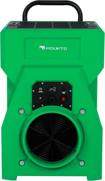 MOUNTO 1000cfm Portable Industrial Air Purifier Negative Air Scrubber - Powerful 1HP Motor, True HEPA Filter, 2-Speed, Handle and wheels 3-Year Warranty