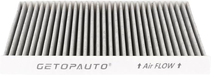 P609422 cabin air filter with Activated Carbon Compatible with Freightliner Cascadia, Columbia,and Coronado Replaces AF26235, PA4857, P609422, wix 24318, CAF24003, PA10181(set of 4)