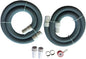 FibroPool Professional Pool Filter Hose Replacement Kit – 1.5" 6 Foot Hose 2 Pack with Reinforced Cuffs, Adapters, Clamps & PTFE Tape – Durable, Leak-Resistant, Universal Compatibility