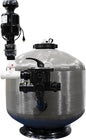 HALF OFF PONDS Simply Clear PRO Koi Pond Filter System with 2HP Blower – Filters Ponds Up to 27,000 Gallons – Bio Comb Media, 6-Way Valve, Pressure Gauge - Mechanical & Biological Filtration