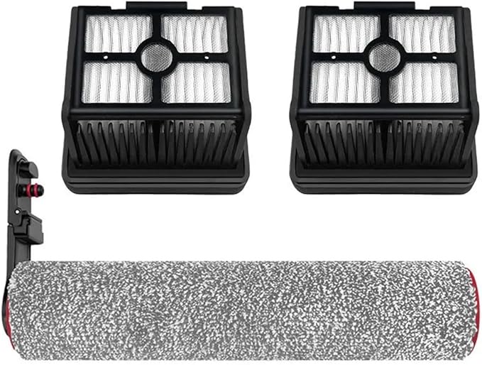 Main Roller Brushes Filter，Compatible For Dreame，H40 Ultra / H40 Pro Wet Dry Vacuum Cleaner Spare Parts Floor Scrubber .(B)