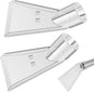 2Pcs Carpet Vac Extractor Attachment Tool, Portable Vacuum Cleaner Brush Head Extraction Nozzle, Shatter Proof Sofa Carpet Cleaning Nozzle, Transparent Vacuum Cleaner Parts for Cars Carpets Mobiles