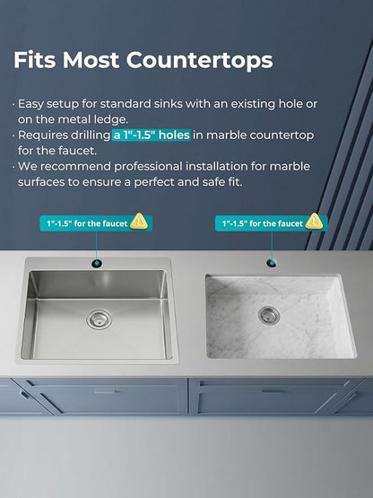 VIOMI® PFAS Reduction Reverse Osmosis System, NSF/ANSI 372&53&42 Certified, 9 Stage & 48 Months Filter, Tankless RO Water Filtration System Under Sink, 800G, Smart LED Reminder, Incl. 1 Extra Filter
