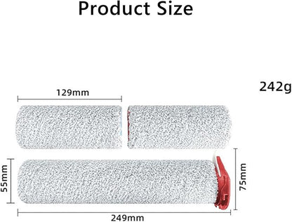 1 Set Main Brush Replacement Compatible with Roborock A10 PLUS Dyad Pro/Combo Wet Dry Vacuum Cleaner Accessories Smart Twin Roller Brush