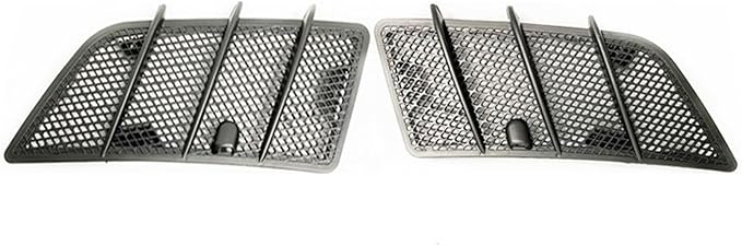 Hood Engine Air Outlet Air Inlet Grid Cover A1648804305 A1648804405 Compatible With Mercedes-Benz GL X164 ML W164 GL450 GL350 ML350 ML500