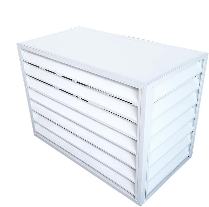 Outdoor air conditioning fence, multifunctional air conditioning privacy screen, outdoor air conditioning hidden protective cover, sturdy and durable,easy to install,suitable for gardens and balconies