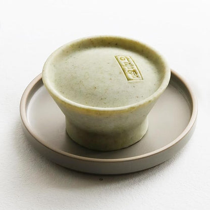 ON:GI Kitchen Soap Bar – Eco-Friendly Solid Dish Soap | Handmade in Korea | Zero Waste, Plastic-Free | Cold Process | Skin-Safe Natural Cleanser for Dishes (Leaf)
