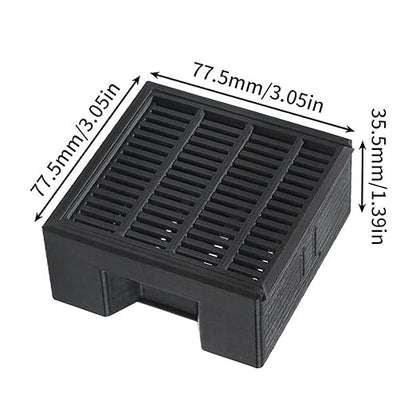 WALFRONT 3D Printer Air Filter Kit, Activated Carbon Filtering System with Quick Installation for Kobra S1 S1C, Filter Replacement Accessories
