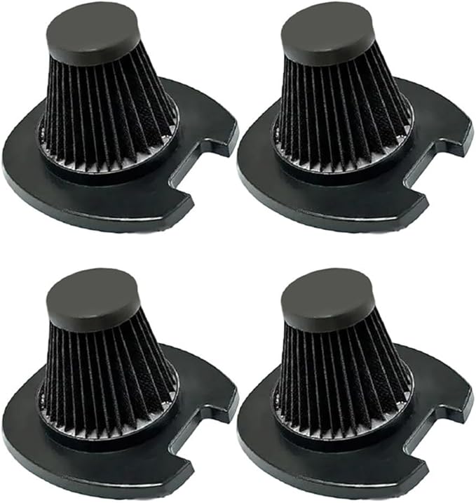 Washable Reusable Vacuum Filters for BLACK for DECKER RC EV1416 3-in-1 Lightweight Corded Upright, Polyester Plastic Foam Replacement Filter Set for Household Dust Reduction, 4 Pieces(4* Filters)