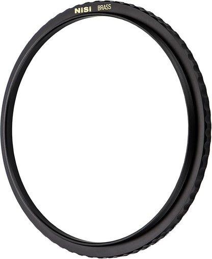 NiSi - Brass Pro 62mm to 67mm Step-Up Ring - Threaded Stepping Adapter Ring, 62mm Male Lens Attachment 67mm Female Filter and Accessory Thread - Matte Black Finish to Prevent Reflections, Brass Alloy