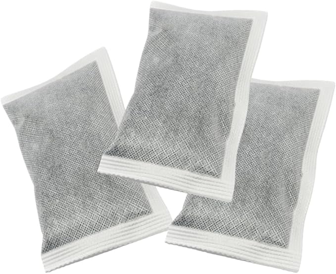 Green Piece® Activated Charcoal Air Filters for Odor Removal (Made In USA) – Compatible with ITouchless Trash Cans (Pack of 3) – Not Made by iTouchless – Premium Odor-Absorbing Filters by Green Piece®