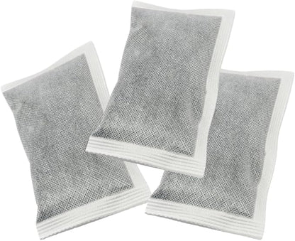 Green Piece® Activated Charcoal Air Filters for Odor Removal (Made In USA) – Compatible with ITouchless Trash Cans (Pack of 3) – Not Made by iTouchless – Premium Odor-Absorbing Filters by Green Piece®