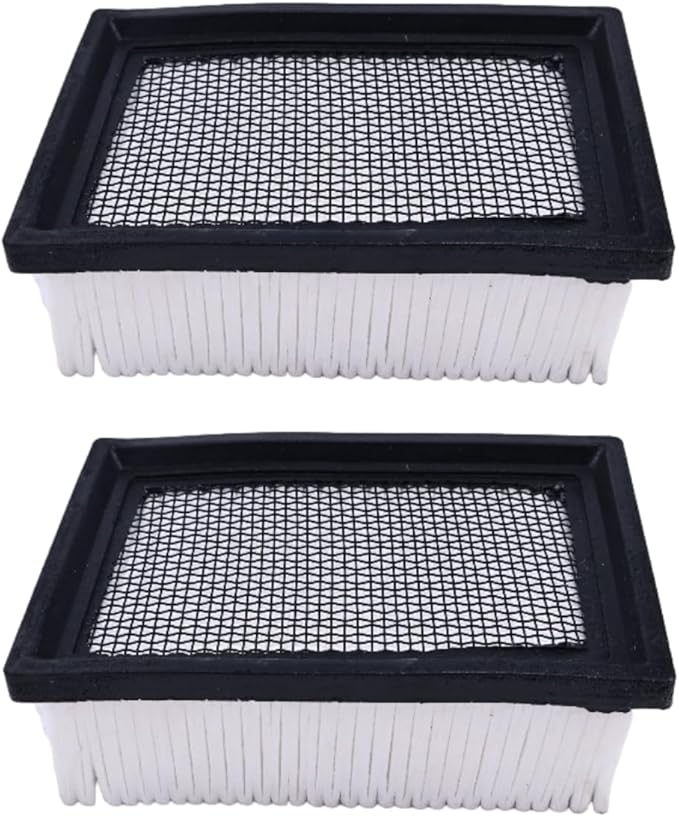 2PCS Dust Panel Filter 1037821 370113 370114 Compatible with Tennant/Nobles Speed Scrub Rider, Strive Rider, 515, 5680, 5700, 5700EE, 5700XP, 8010, R14, T7, T7AMR, T12-2.3 x 4.5 x 6.4 in