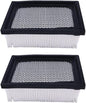 2PCS Dust Panel Filter 1037821 370113 370114 Compatible with Tennant/Nobles Speed Scrub Rider, Strive Rider, 515, 5680, 5700, 5700EE, 5700XP, 8010, R14, T7, T7AMR, T12-2.3 x 4.5 x 6.4 in