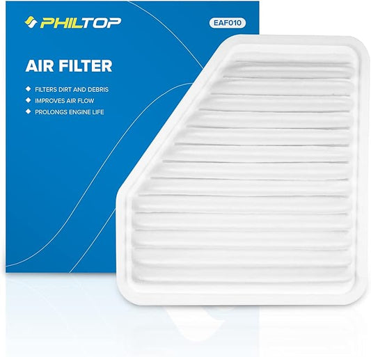 PHILTOP Engine Air Filter, CA10169 Compatible with Toyota RAV4 2006-2012, Avalon 2005-2012, Camry, Venza, Matrix, Corolla, Lexus ES350 2007-2012, Scion xB 2008-2015, tC, Pontiac Vibe