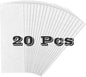 20 Pcs 12 x 4 In Air Vent Filters - 1 Pack of 20 Register Vent Dust Filters for Trapping Dirt, Dust, Smoke, Pollen (10x23-20 Pcs)