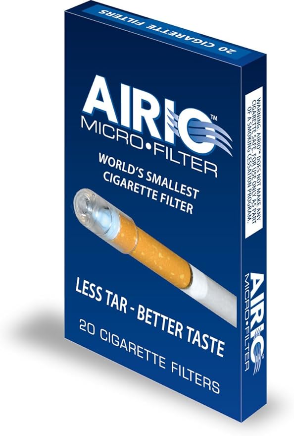 Micro Filter Tar Reducing Cigarette Filters, 4 Pack (80 Total Count)