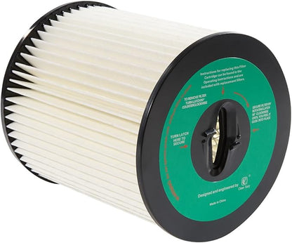 CF Clean Fairy Vacuum Cleaner Filter Replacement for Dirt Devil CV2000 series 7-Inch Central Vac Filter 8106-01 For Vacuflo Tcs-5525 Royal CS400 CS620