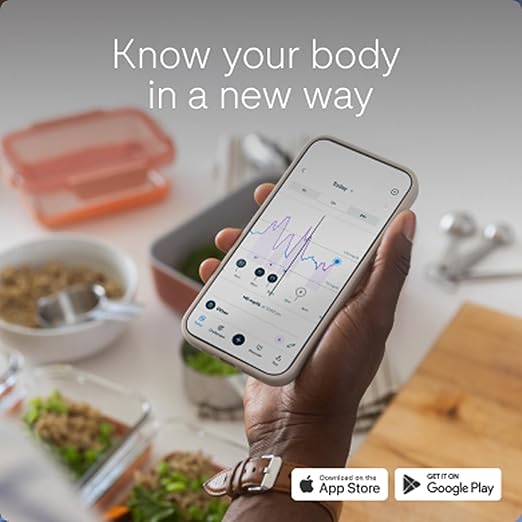 Lingo Continuous Glucose Monitor (CGM) & App (Pack of 2). Made by Abbott. Know the impact of what you eat. 1 Lingo biosensor lasts up to 14 Days*. Works with iOS and Android. US Only.