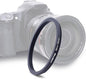 58mm Lens to 55mm Camera Lens Adapter,58mm-55mm Filter Step-Down Ring,Compatible All 55mm Filter Accessory.Made from CNC Machined