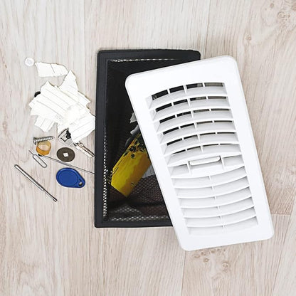 Floor Register Cover Trap，Floor Air Vent Cover Screen for Home Air Vent Filters 5-Pack Floor Vent Mesh Filters Net Trap… (2 x 12 Inch)