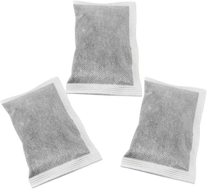 Green Piece® Activated Charcoal Air Filters for Odor Removal (Made In USA) – Compatible with ITouchless Trash Cans (Pack of 3) – Not Made by iTouchless – Premium Odor-Absorbing Filters by Green Piece®
