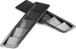 2Pcs Car Hood Vent Trim Louver Air Flow Intake Universal Compatible For Ford Compatible For Honda SUV Offroads(Carbon look)