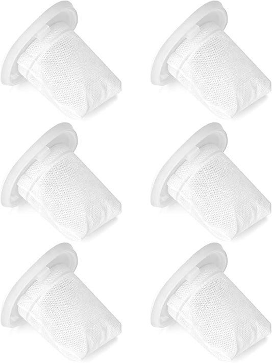 6 Packs HNVCF10 Filter Replacement for Black and Decker Dustbuster Hand Vacuum, Compatible with HNV215B12 HNVC215B10 HNVC115J06 HNVC115B22 HNVC220BCZ01 HNVC220BCP07 HNVC215BW52 HNVC115JB06