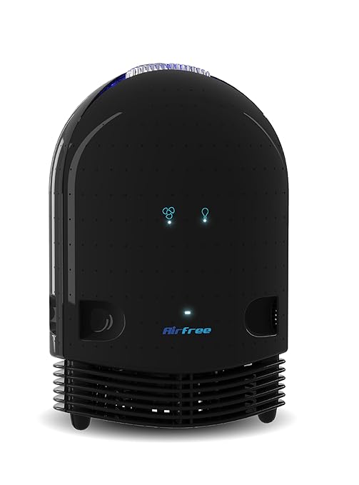 Airfree P3000 New 2025 Design, Silent, Maintenance-free, filterless, efficiently destroys mold, allergens, bacteria, viruses. Air Sterilization core lasts up to 20 years, Extra boost when needed