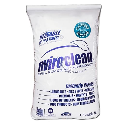 2-N-1 Water-Filtering | Super Absorbent & Encapsulant Spill Cleanup up to 216lbs, Commercial Poultry Bio-Waste, Spilled Liquids, Feed Moisture,Floor Maintenance & More, 1.5 Cu Ft Pack of 1