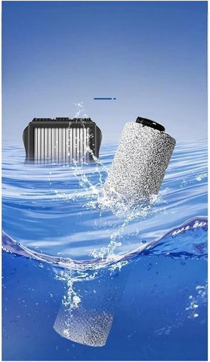 Roller Brush Filter Replacement，Compatible For Tineco，1.0 Cordless Wet Dry Vacuum Floor Scrubber Cleaner Parts