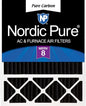 Nordic Pure 20x25x5 (Actual Size: 19 3/4 x 24 3/4 x 4 3/8) Lennox X6673 X6675 Replacement Odor Reduction Merv 8 Filter 1 PK