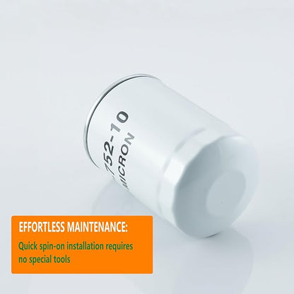 ‎Hydraulic Oil Filter 10 Micron Return Line Filter housing, 20 GPM High Flow, 200 PSI Max Pressure, 1"-12 Thread,Compatible with Log Splitters & Mini Excavators - Replaces CP-752-10,723-0405 221006