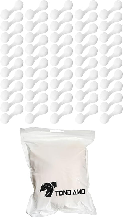 Tondiamo 100 Pieces Nose Plug Filter Disposable Nose Filter Sponge for Women Men Sunless Spray Tanning Outdoor Dust Construction Areas(White)