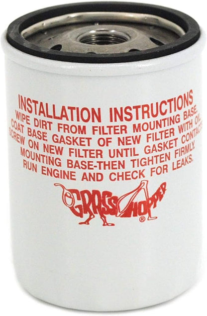 Grasshopper Mower Hi-Efficiency Transmission Filter, 7-micron Absolute Drive Assembly Oil Filter, Genuine Replacement Part For Grasshopper FrontMount 928D Gemini Series, Lawn & Yard Mowing, OEM 100855