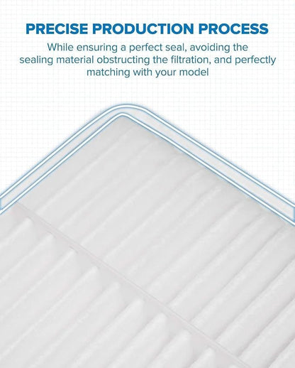 PHILTOP Engine Air Filter, CA10169 Compatible with Toyota RAV4 2006-2012, Avalon 2005-2012, Camry, Venza, Matrix, Corolla, Lexus ES350 2007-2012, Scion xB 2008-2015, tC, Pontiac Vibe