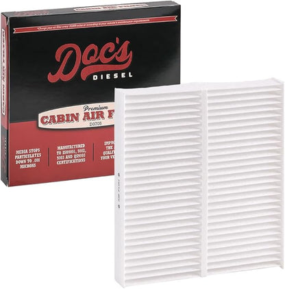 Doc's Diesel Cabin Air Filter D3696 | Compatible with Nissan Titan XD 5.0L Cummins 2016-2019 | Replaces 27277VX01A