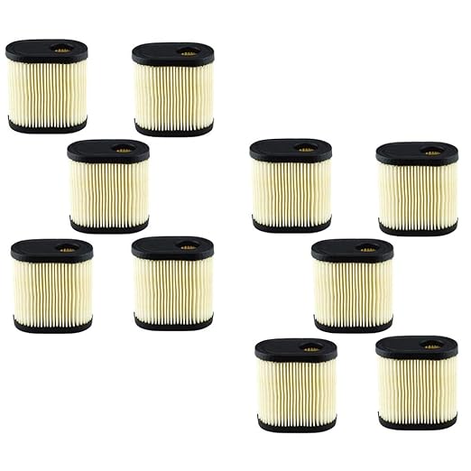 Stevens Lake Parts Set of 10 New Air Filter Fits MTD, Tecumseh, Fits Toro, White Outdoor LEV100, LEV115, LEV120, OVRM105, OVRM65, TVS115 Models Interchangeable with 100-812, 30-031, 36905, 9200
