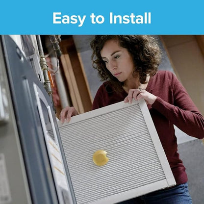 Filtrete 14x14x1 AC Furnace SMART Air Filter, MERV 12, MPR 1500, Track Filter Life With Bluetooth Enabled Sensor, CERTIFIED asthma & allergy friendly, 2-Pack (Actual Size 13.84x13.84x1.1 in)