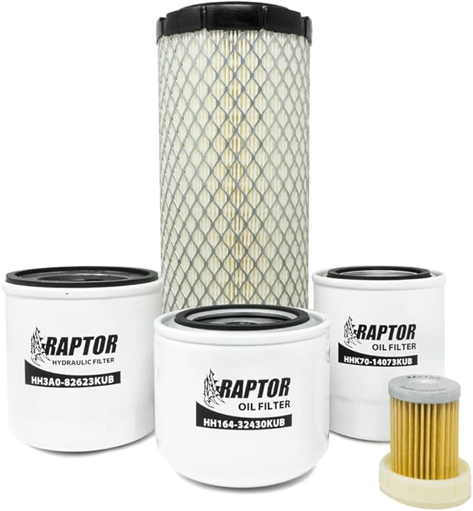 Maintenance Filter Kit Compatible with Kubota L2501HST L2800HST L2501HST L3200HST Tractors