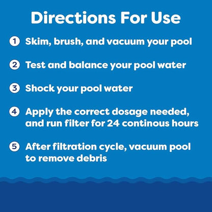 In The Swim Super Clarifier – Fast-Acting, Highly Concentrated Pool Water Clarifier for Crystal Clear Water & Improved Filter Efficiency – for Sand & Cartridge Filters - 1 Gallon