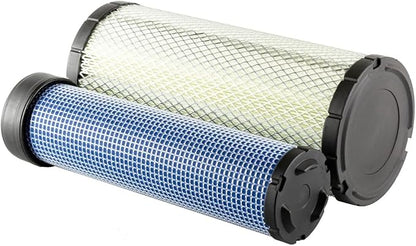 1 SET OF AIR FILTER P532410 & P822769, FITS VARIOUS EQUIPMENT LIKE FORKLIFTS, COMPACT UTILITY TRACTORS, AGRICULTURAL & CONSTRUCTION MACHINERY, GOOD FOR JOHN DEERE TRACTORS 3033R - 4052M SERIES, etc