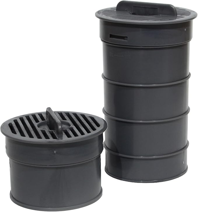 PUREBURG Replacement Filters Compatible With Fylecen FC-385 4L MERIOR FULAN 3.8L &POWIFY 4L Electric Kitchen Composter,1-Pack (2 Filters) Activated Carbon Filter Air Clean