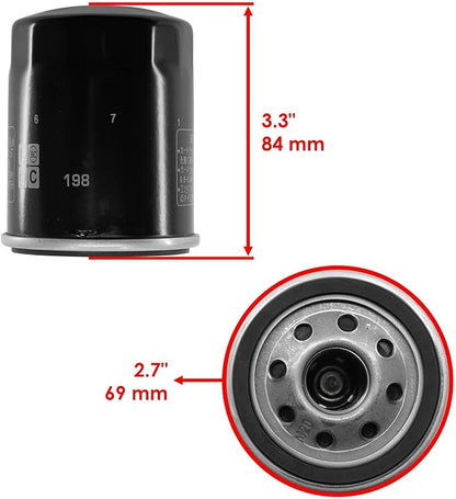 Generic Replacement Air & Oil Filters For Polaris RZR S 900/RZR S4 1000 2019-2020