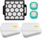 ZU100 Filters for Shark ZU102 Odor Neutralizer Cartridges for Shark ZU100 Pet Upright Vacuum Parts # 1238FT60 1239FT60 1541FC3000