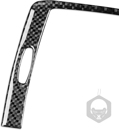 Carbon Fiber Interior Full Compatible with BMW X5 Central air-Conditioning air Outlet 2 pcs-1